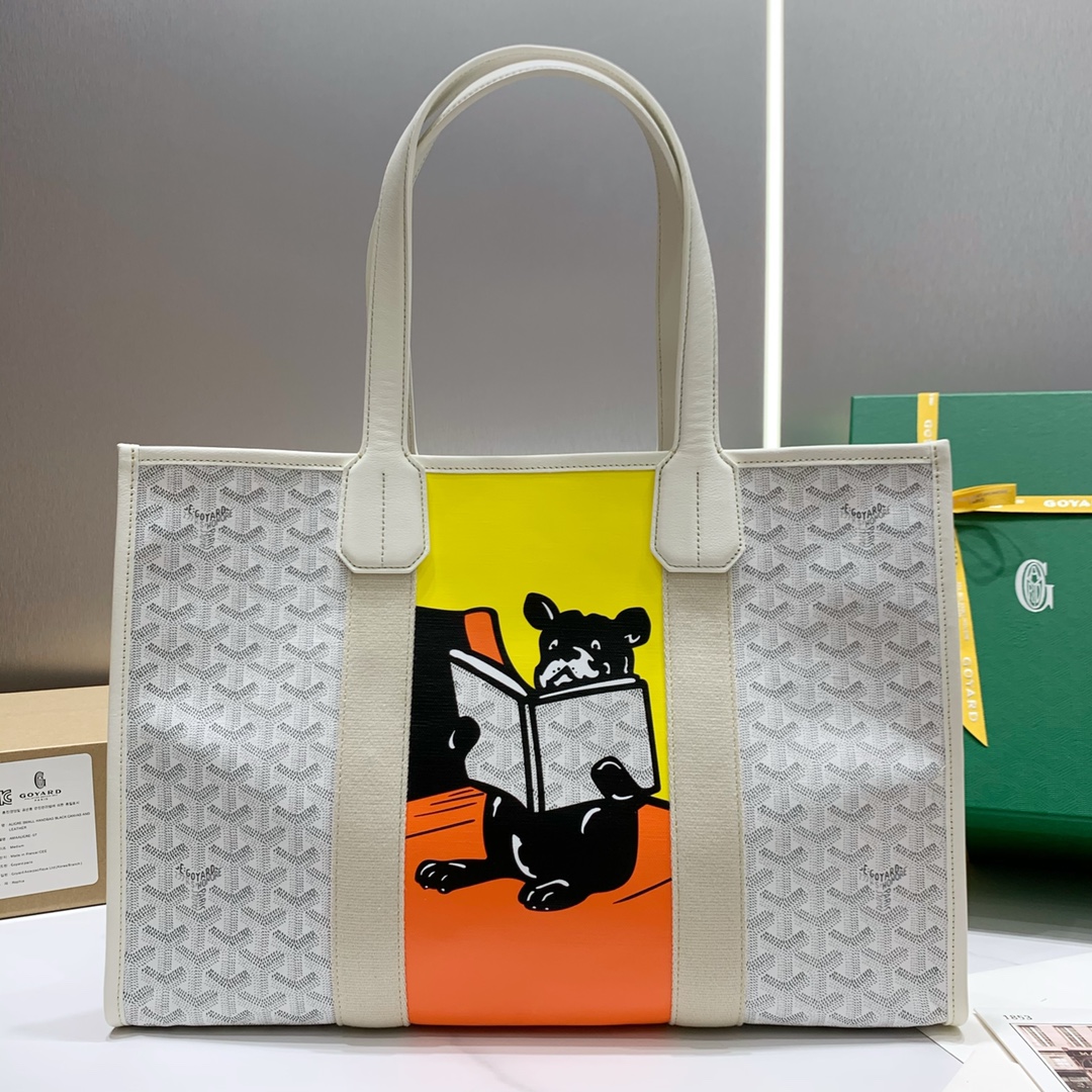 Villette Tote Bag MM In White